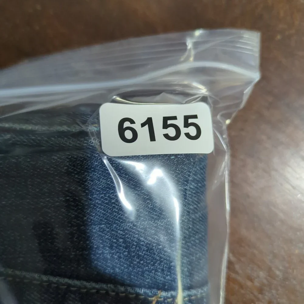 Levi's Jeans Men's 36x32 Blue 527 Slim Fit Boot Cut Denim Uneven Hems